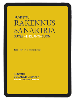 Kuvitettu rakennussanakirja logo