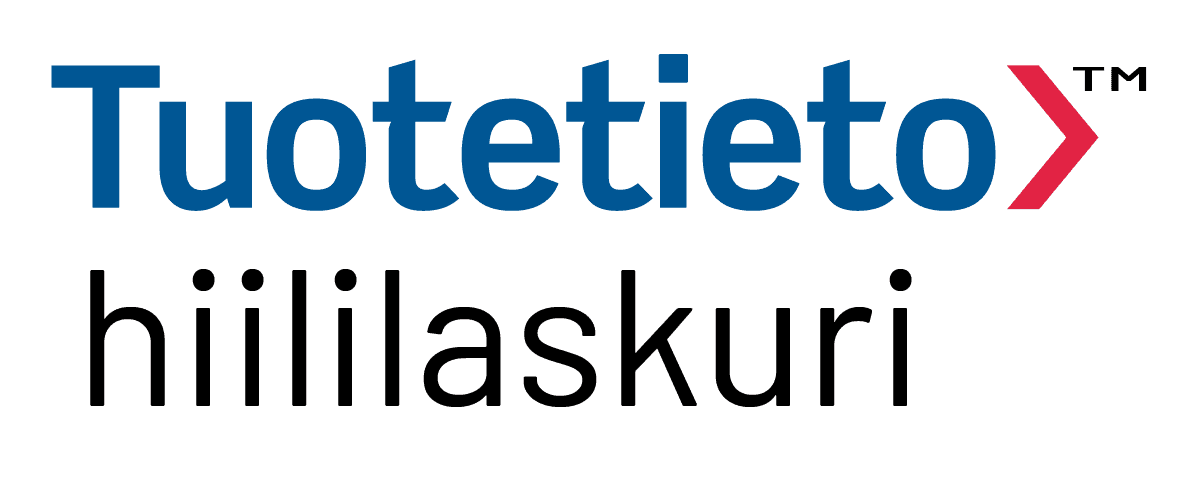 Tuotetieto hiililaskuri logo